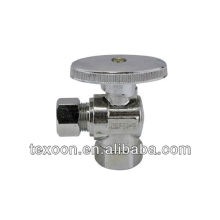 Brass Chromium Mini Ball stop angle Valve